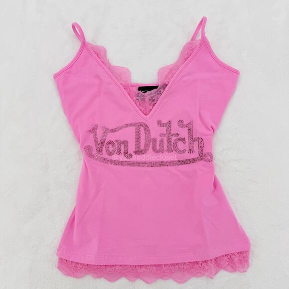 Von Dutch Tops - Von Dutch Tank Top (Size S)